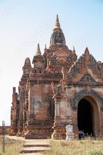 Obraz na płótnie Ancient temple at Bagan, Myanmar w salonie
