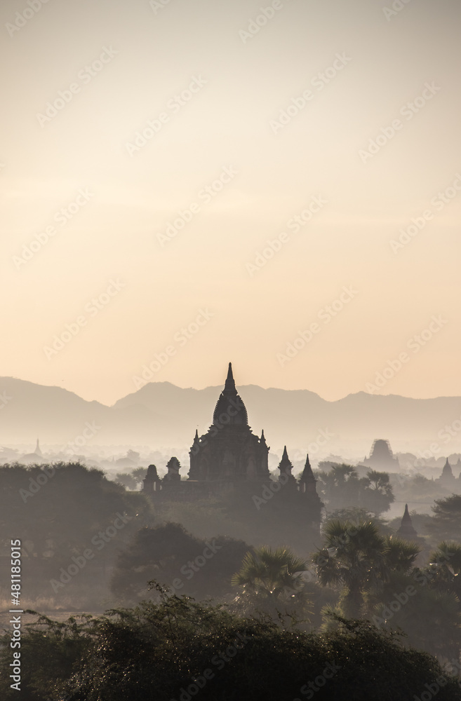 Ancient temple at Bagan, Myanmar