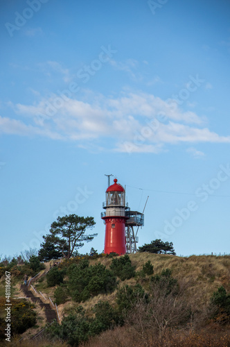 Old lighthouse on a hill