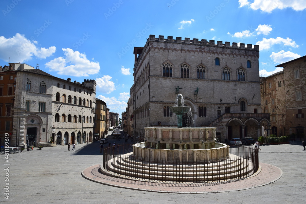 Perugia - Fontana Maggiore e palazzo Ducale
