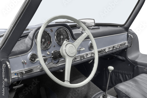 Historic vehicle interior © PRILL Mediendesign
