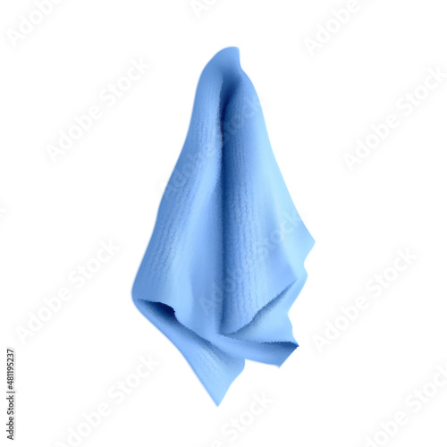 tissue cleaning wipe. hygiene towel. soft napkin. microfiber 3d realistic vector illustration