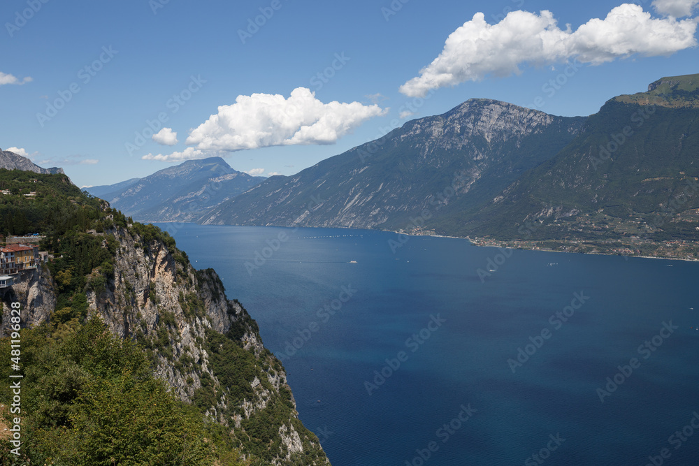 beautiful view of Garda lake