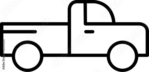 pickup truck icon