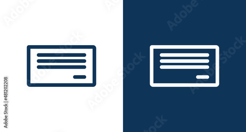 Ticket outline icon illustration isolated vector sign symbol