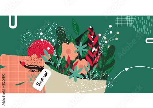 Flowers bouquet