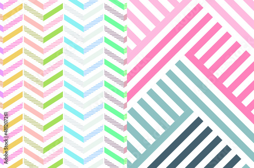 patrones de lineas vectoriales, fondo lineal minimalista colores pastel geometrico retro
