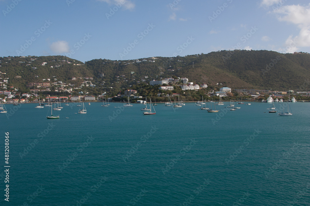 boats in the bay