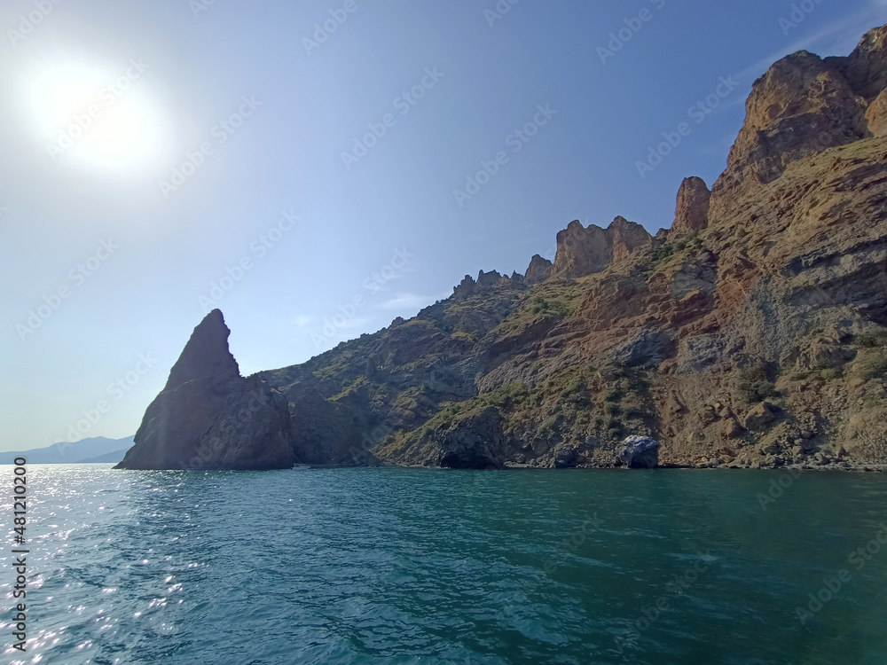 Naklejka premium Boat trip