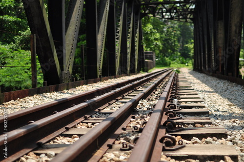 Canvas Print Rail Corridor Singapore