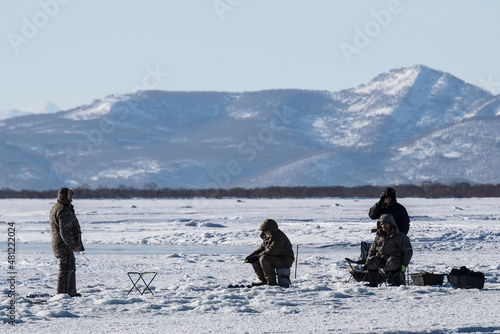 ice fishing