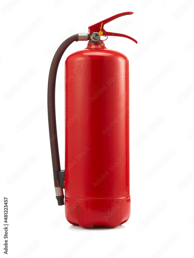 Fire extinguisher, isolated on white background Fire extinguisher, isolated on white background