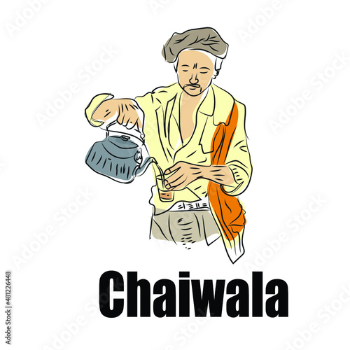 Chaiwala poster (meaning tea seller)