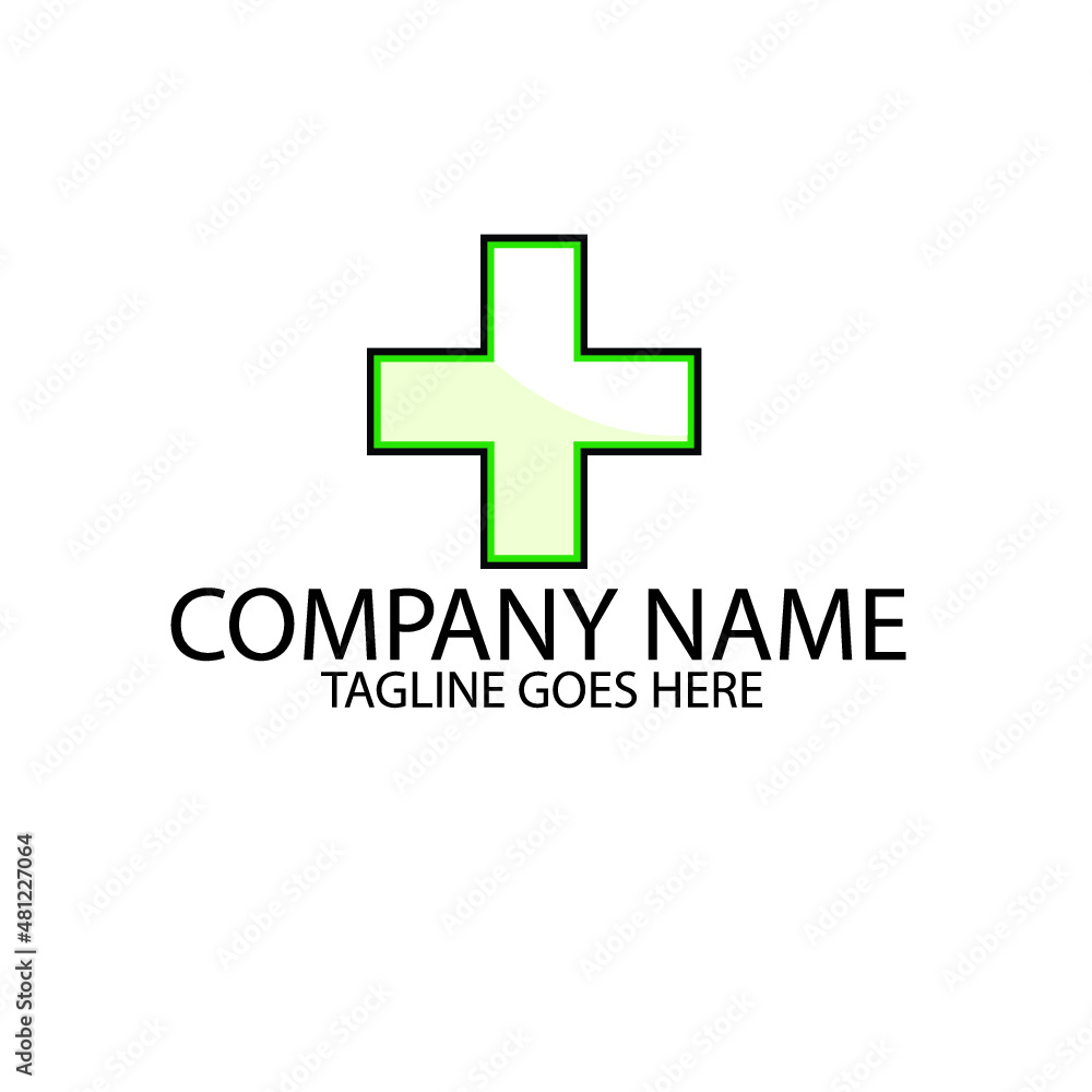Medical Logo isolated on a white background Medical Logo isolated on a white background