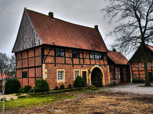 Das Dorf Asbeck im Münsterland