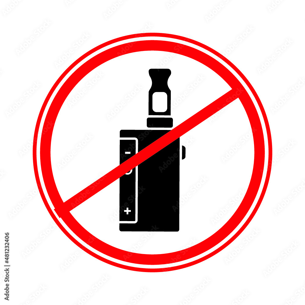 Electronic Cigarette. Dont vipe. warning Electronic Cigarette. Dont vipe. warning