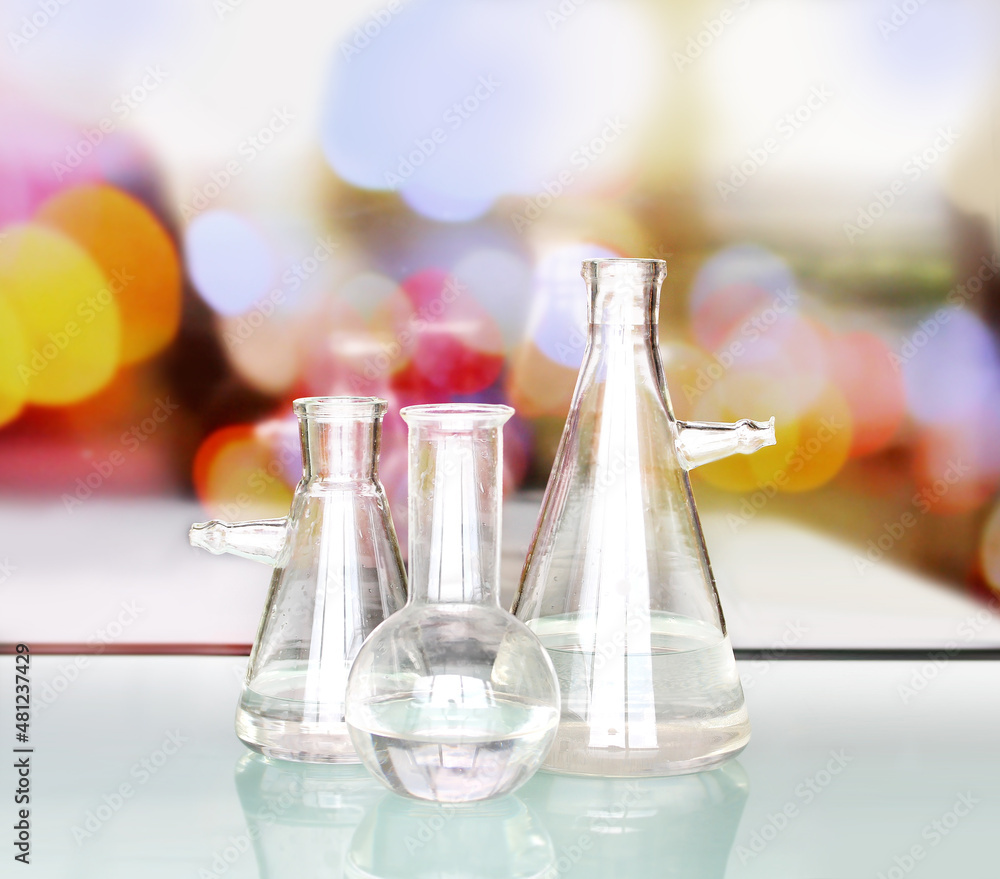 Glass Volumetric Flask ,Vacuum Filter Flask with Side Arm,.Conical