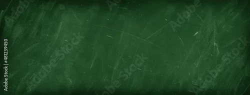 Panel kuchenny z motywem Green blackboard or chalkboard