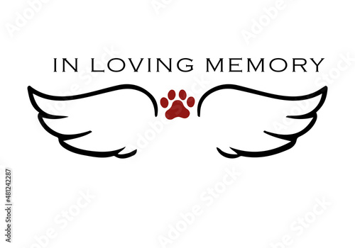 In loving memory of your dog background