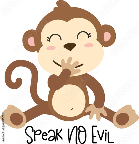 Monkey speak no evil