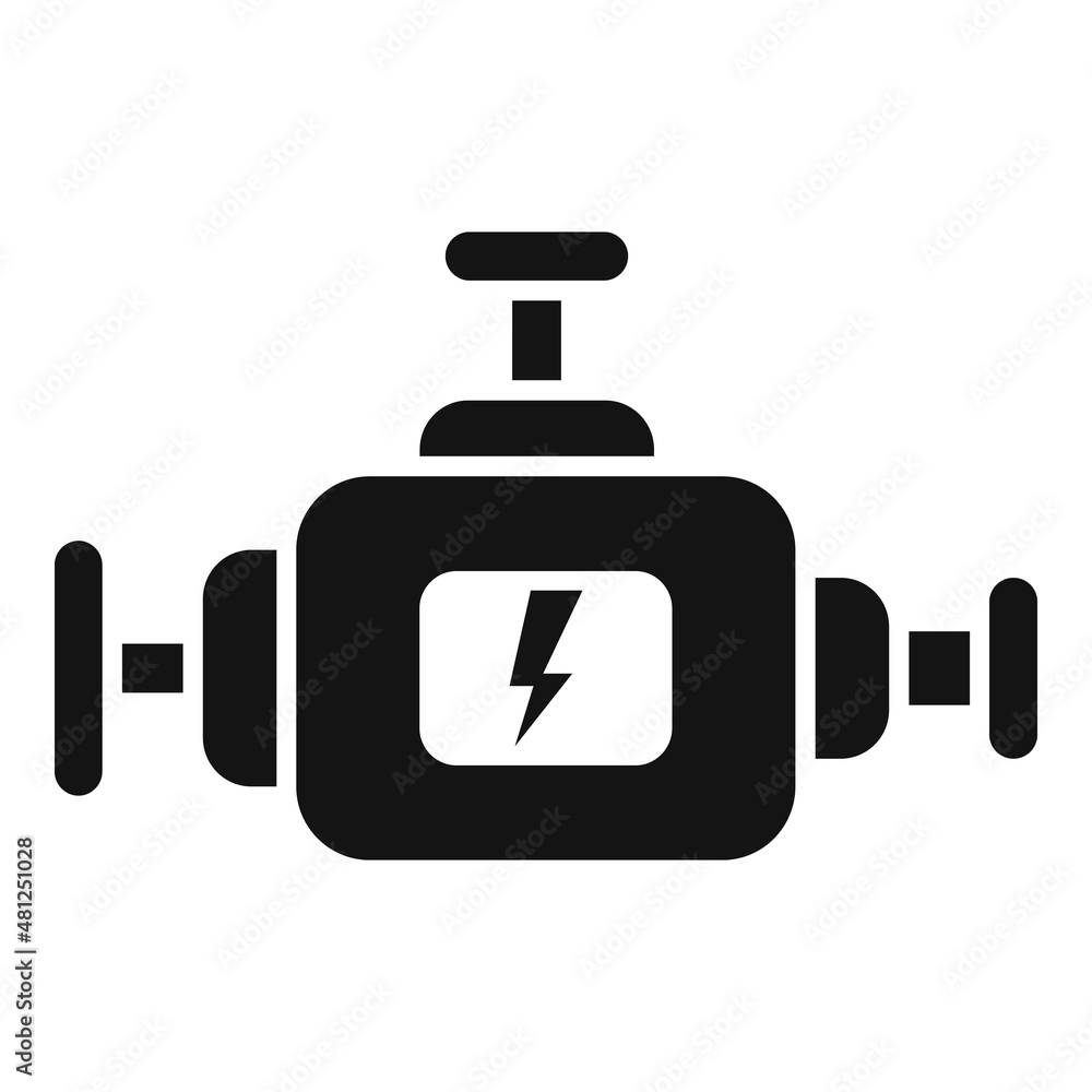 Check motor icon simple vector. Car inspection Check motor icon simple vector. Car inspection