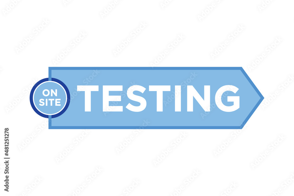 Obraz premium At-Home Covid-19 Test Kit, Coronavirus Test, Covid Test, Covid Test Results, Vector Illustration Background