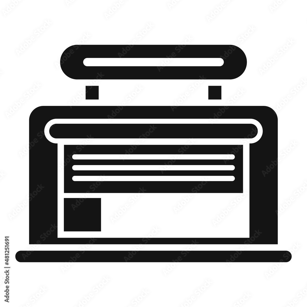 Car repair garage icon simple vector. Auto service Car repair garage icon simple vector. Auto service