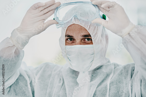 Valokuvatapetti Time to annihilate this virus