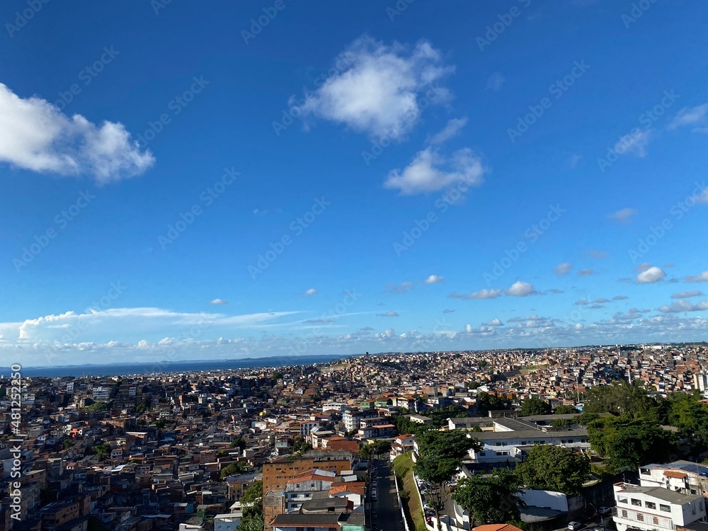 Fototapeta premium view of the city