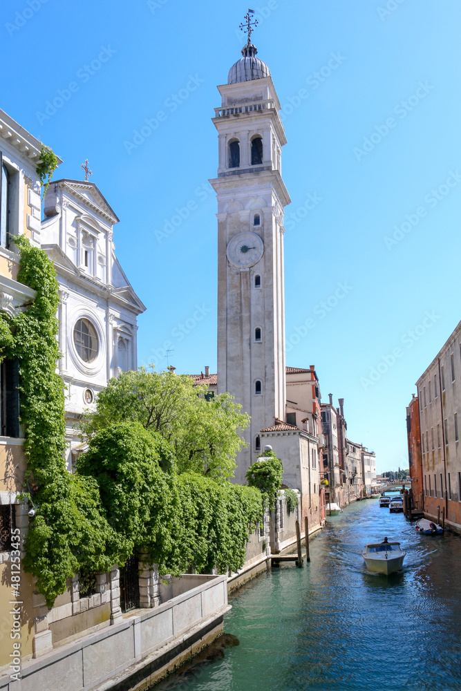 Canal at the city of Venice