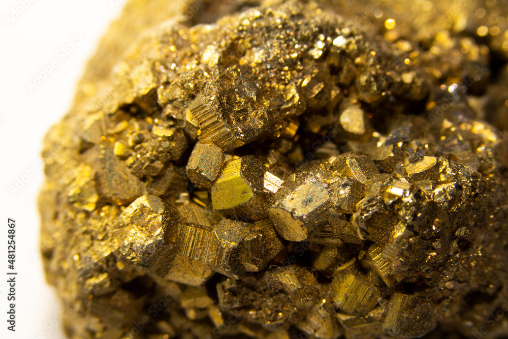 Close up of Semi-Precious Crystal Stone with Jagged Spiritual Edges Close up of Semi-Precious Crystal Stone with Jagged Spiritual Edges