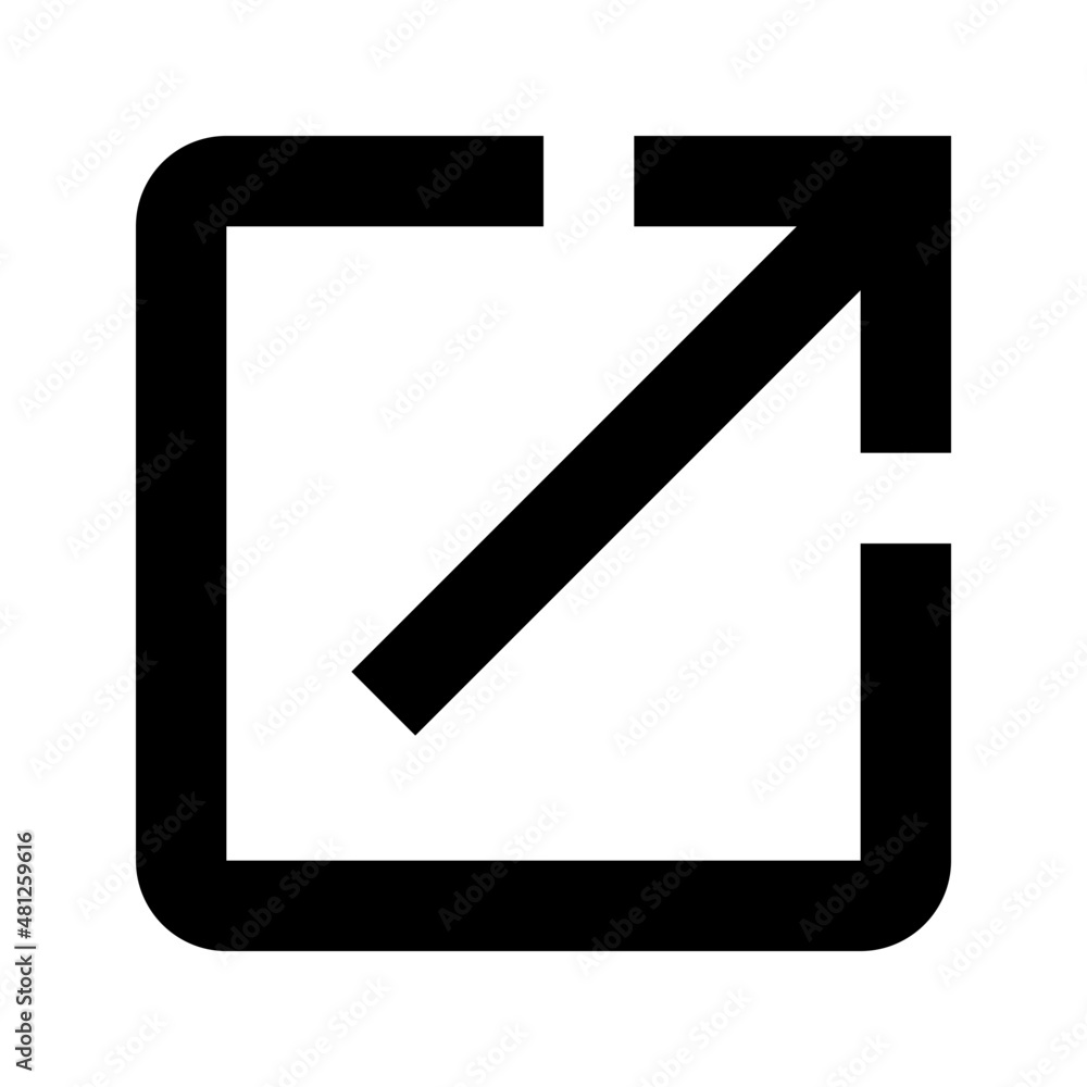 Open In New Vector, New Tab Icon
Open In New Vector, New Tab Icon