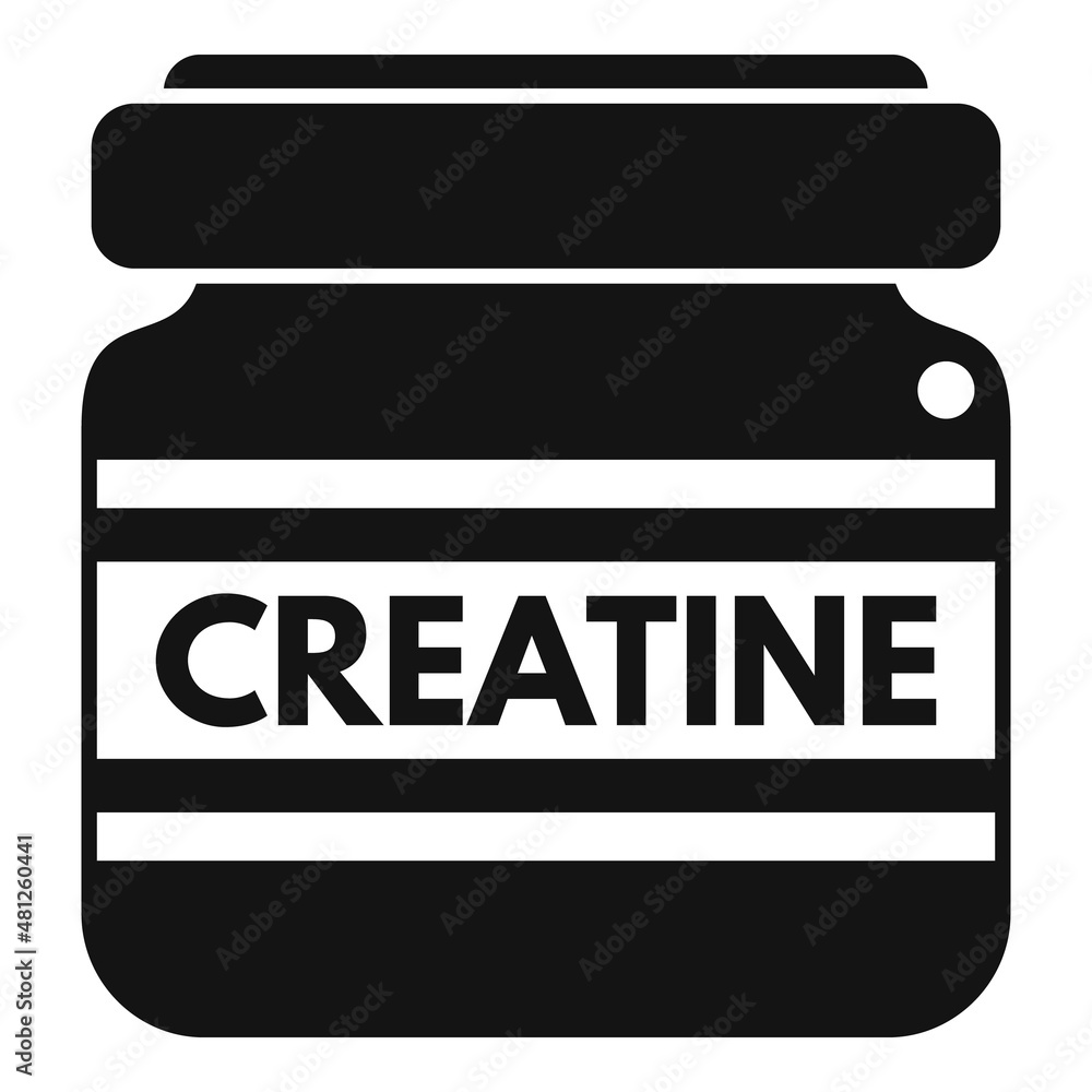 Sport protein icon simple vector. Gym food Sport protein icon simple vector. Gym food