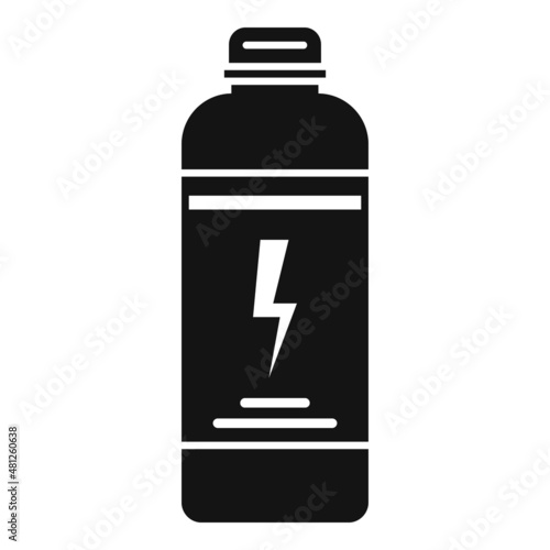 Gym food icon simple vector. Protein nutrition