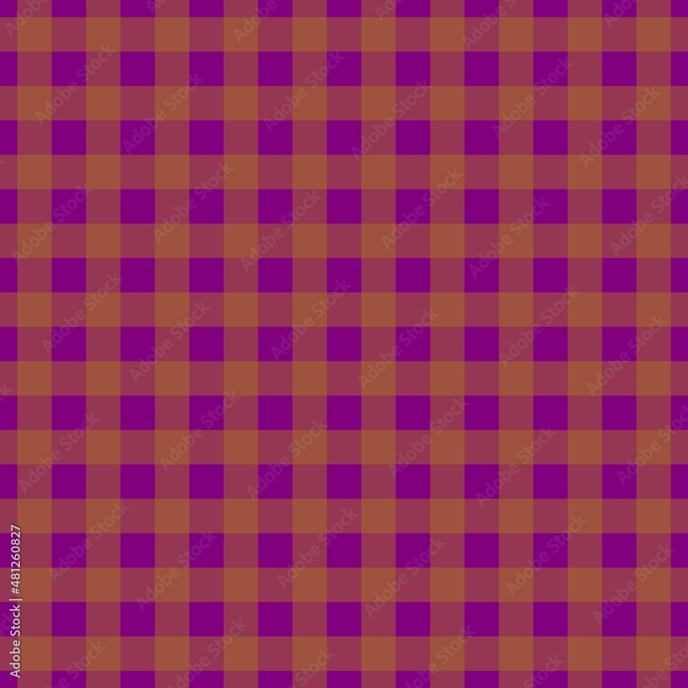 Plaid pattern. Purple on Brown color. Tablecloth pattern. Texture. Seamless classic pattern background. Plaid pattern. Purple on Brown color. Tablecloth pattern. Texture. Seamless classic pattern background.