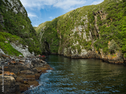 Storm river gorge in the Tsitsikamma national park Garden route