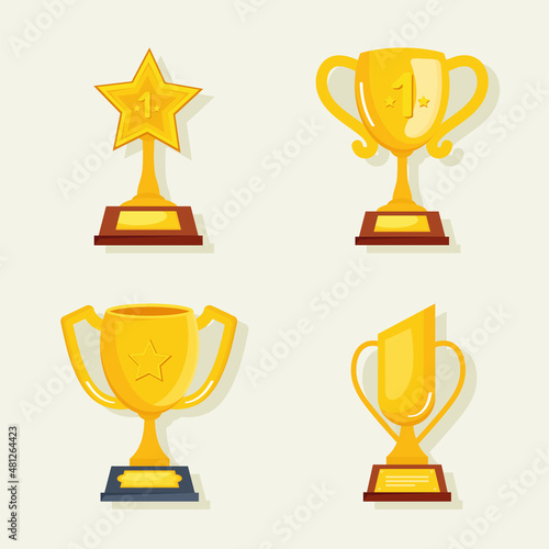 four first place awards