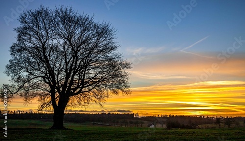 Obraz na płótnie Sunset Sun Sky Heaven w salonie