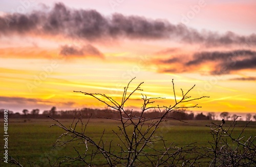 Obraz na płótnie Sunset Sun Sky Heaven w salonie