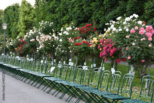 Canvas Print Belvedere Gardens, Vienna, Austria