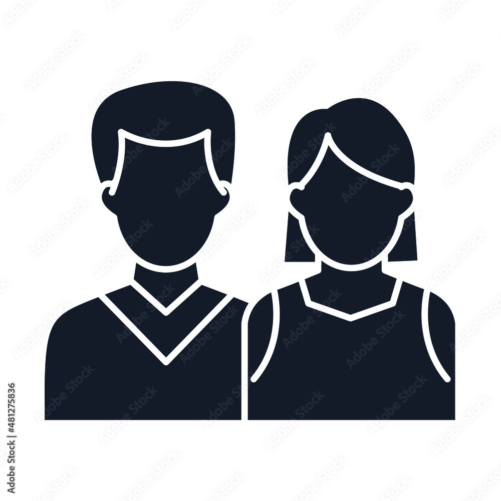 Set of Human Group Icon. people family pack symbol template for graphic and web design collection logo vector illustration Set of Human Group Icon. people family pack symbol template for graphic and web design collection logo vector illustration