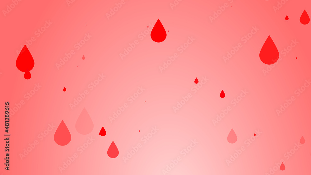 Medical health red blood drop pattern background. Abstract healthcare for World Blood Donor Day. Medical health red blood drop pattern background. Abstract healthcare for World Blood Donor Day.