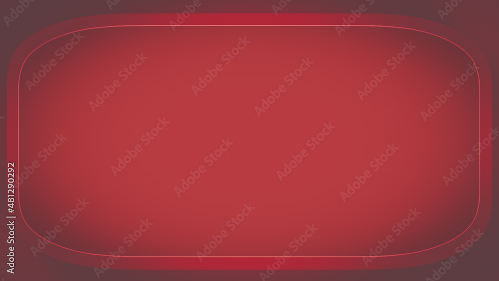 Fototapeta premium Abstract dark red screen background with a frame