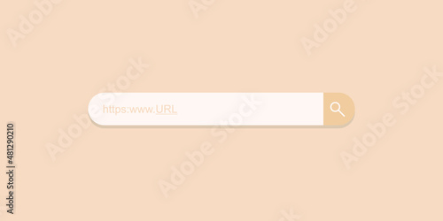 Illustration vector graphic of search. fit for technology, startup, Premium Vector, template