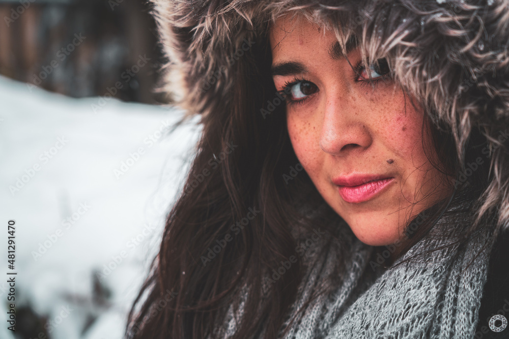 Beautiful Girl Winter Snow Photoshoot Beautiful Girl Winter Snow Photoshoot