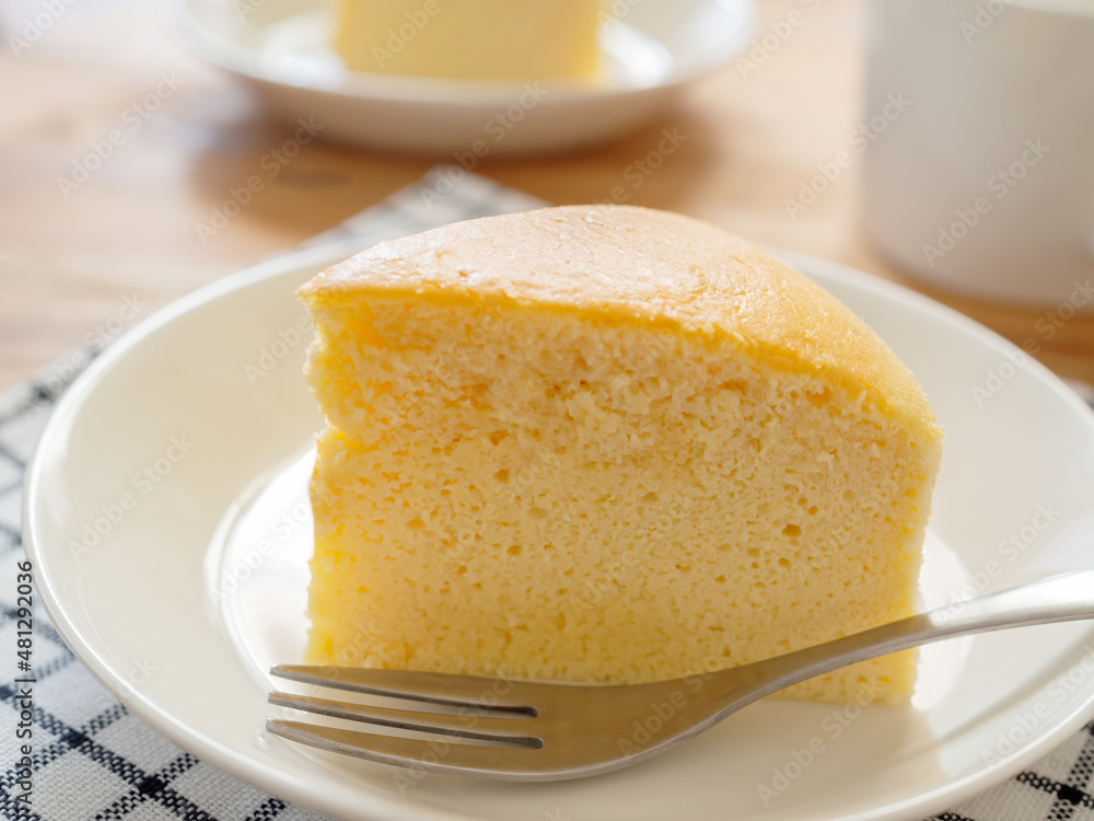 スフレチーズケーキ