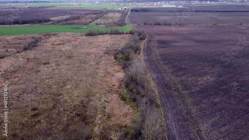 Wallpaper Mural дорога между полями Torontodigital.ca