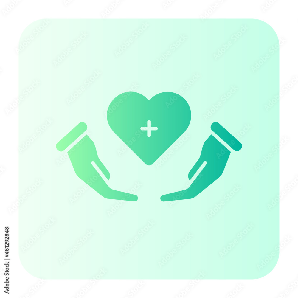 care gradient icon care gradient icon