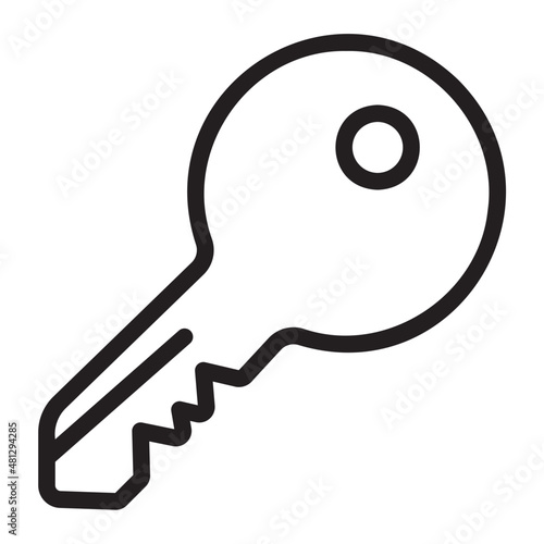 key line icon