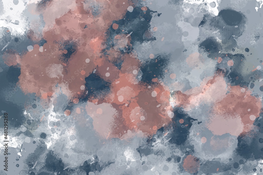 Naklejka premium Abstract brush painted texture 